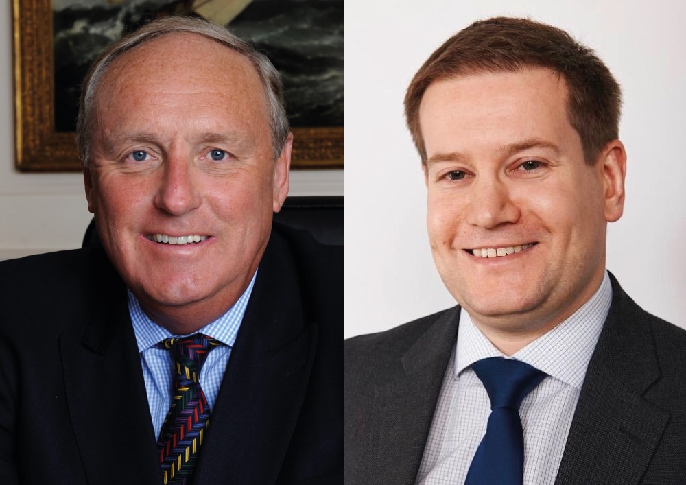 Paul Dacre and James Goode, directors