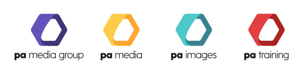 PA Media company logos