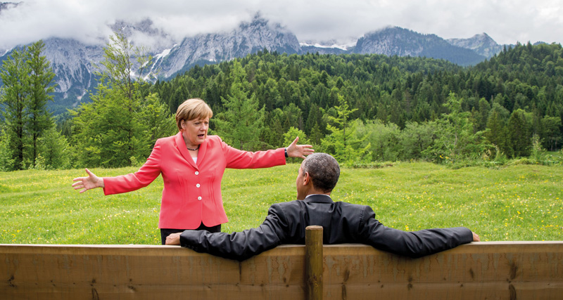 Obama and Nicola Sturgeon